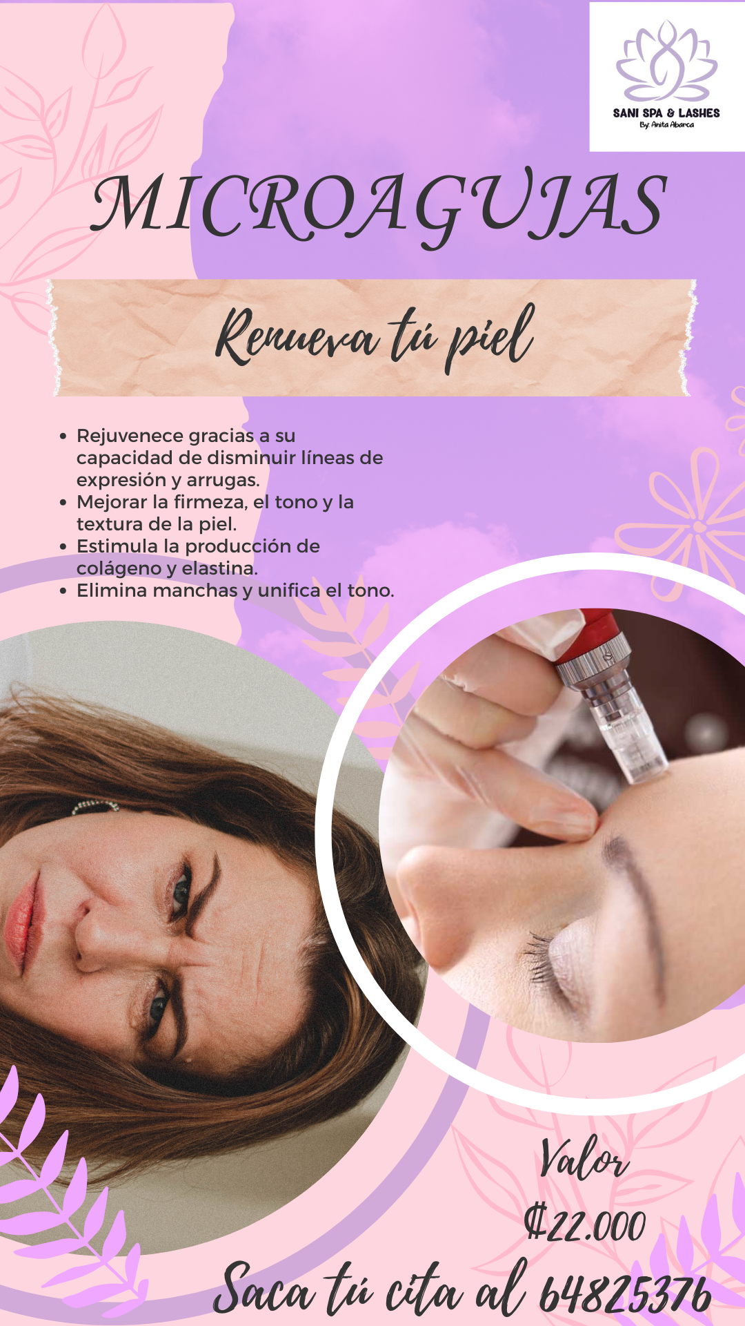 Talento Importado - Emprendedores - Sani Spa & Lashes